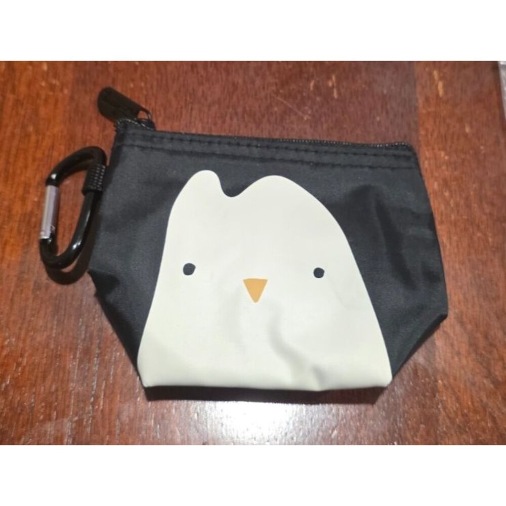 Thirty One Mini Clip Pouch Penguin Party New With Tags